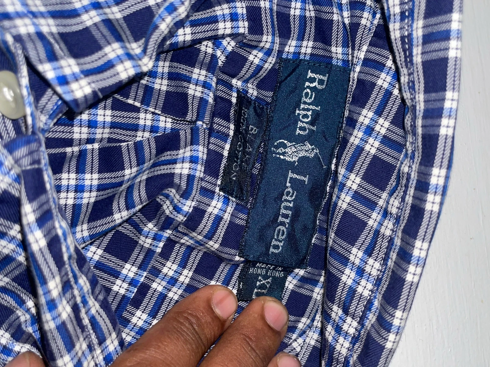Ralph Lauren chemise vintage / Taille : XL / Très bon état / Logo brodé  – photo 5